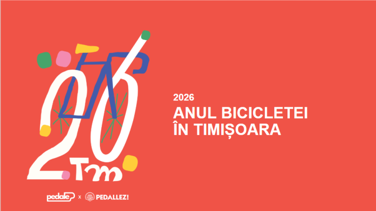 2026 devine Anul Bicicletei în Timișoara